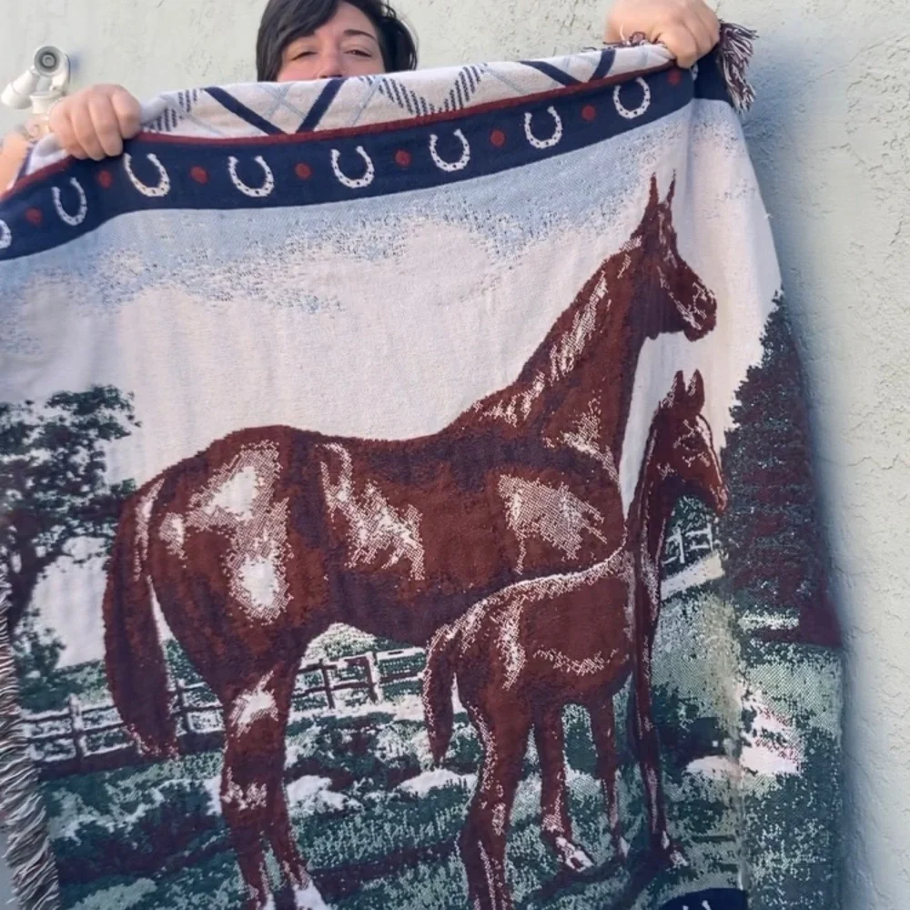 Horse Blanket Robe - Picture 4 of 5